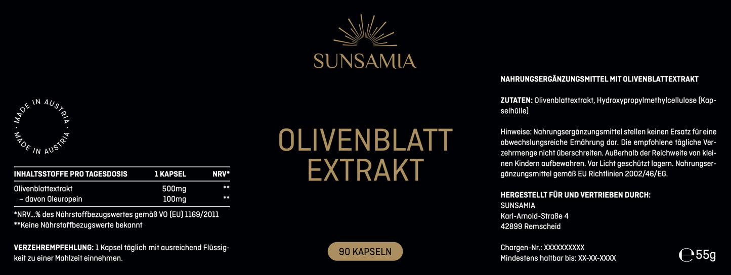 Olivenblattextrakt